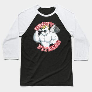 Brony Fitness - Heavyweight Baseball T-Shirt